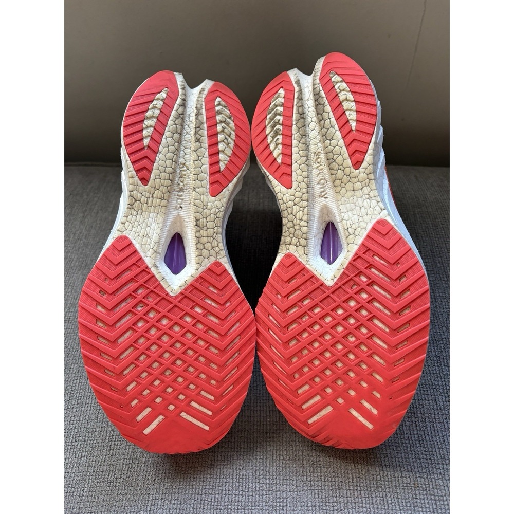 Saucony Endorphin Speed 4 Women's 7.5 Running Shoes White Sneakers Excellent - Picture 8 of 8